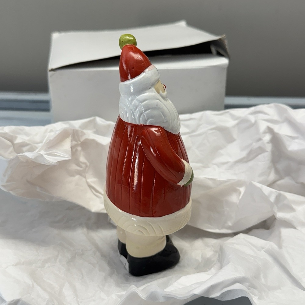 NEW Midwest Santa 6" Figurine Christmas Red Candy Cane Mini Snowman Statue - Picture 5 of 12